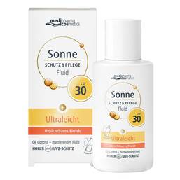 Abbildung: Sonne Schutz & Pflege Fluid ultraleicht LSF 30 Lotion, 50 ml PZN 18905925