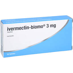 Abbildung: Ivermectin-biomo 3 mg Tabletten 10 St, Tabletten PZN 18906876
