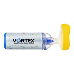 Abbildung: Vortex Inhalierhilfe mit Kindermaske 1 - 4 Jahre 1 St PZN 18908102