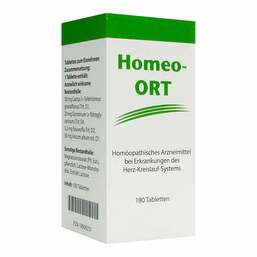 Abbildung: Homeo-Ort Tabletten 180 St, Tabletten PZN 18909231