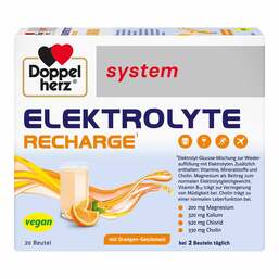 Abbildung: Doppelherz Elektrolyte Recharge system Granulat 20 St, Granulat PZN 18913994