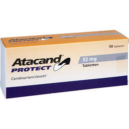Abbildung: Atacand Protect 32 mg Tabletten 98 St, Tabletten PZN 19058255