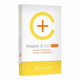 Abbildung: Cerascreen Vitamin D Plus Blutwerte + Stoffwech.Test 1 St, Test PZN 19060677