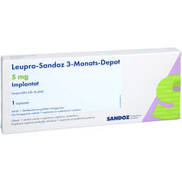 Abbildung: Leupro-Sandoz 3-Monats-Depot Implantat i.e.F.-Spr. 1 St, Implantat PZN 19061694