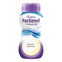 Abbildung: Fortimel 1.5 kcal Bananengeschmack 32X200 ml, Flüssigkeit PZN 19075561
