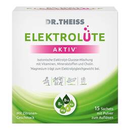 Abbildung: Dr. Theiss Elektrolüte Aktiv Pulver Sachets 15 St, Pulver PZN 19076276