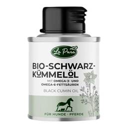 Abbildung: Lapura Schwarzkümmelöl für Hunde / Pferde 100 ml, Öl PZN 19080993