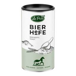 Abbildung: Lapura Bierhefe Pulver für Hunde / Katzen / Pferde 250 g, Pulver PZN 19081018
