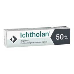 Abbildung: Ichtholan Zugsalbe 50% 25 g, Salbe PZN 19093978