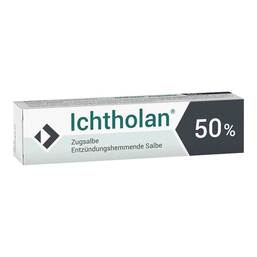 Abbildung: Ichtholan Zugsalbe 50% 40 g, Salbe PZN 19093984