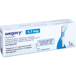 Abbildung: Wegovy 1,7 mg Flextouch Injektionslösung Fertigpen 1X3 ml, Injektionslösung PZN 19096008
