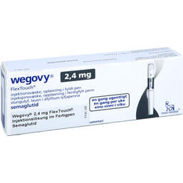 Abbildung: Wegovy 2,4 mg Flextouch Injektionslösung Fertigpen 1X3 ml, Injektionslösung PZN 19096014