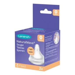 Abbildung: Lansinoh Naturalwave Sauger XS 2 St PZN 19096037