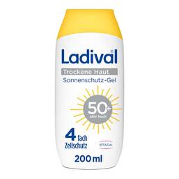 Abbildung: Ladival trockene Haut Sonnenschutz-Lotion LSF 50 + 200 ml, Lotion PZN 19099389