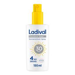 Abbildung: Ladival trockene Haut Sonnenschutz-Spray LSF 30 150 ml, Spray PZN 19099426