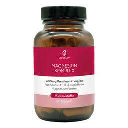 Abbildung: Puresgp Magnesium Komplex Kapseln 60 St, Kapseln PZN 19120215