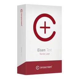Abbildung: Cerascreen Eisen Test Blut 1 St, Test PZN 19121775
