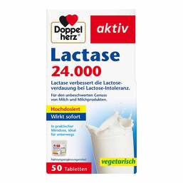 Abbildung: Doppelherz Lactase 24.000 Tabletten 50 St, Tabletten PZN 19122935