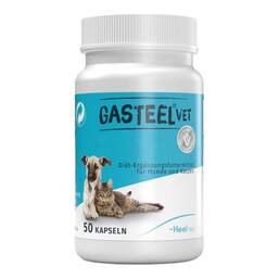 Abbildung: Gasteel Diät-Ergänzungsfuttermittel Kapseln für Hunde / Katzen 50 St, Kapseln PZN 19126057
