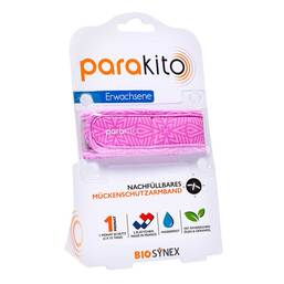 Abbildung: Para Kito Mückenschutz Armband Erwachsene purple 1 St PZN 19132098