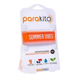 Abbildung: Para Kito Mückenschutz Armband Erwachsene orange 1 St PZN 19132170