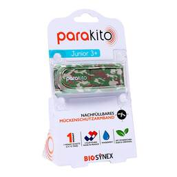 Abbildung: Para Kito Mückenschutz Armband Kids camouflage 1 St PZN 19132193