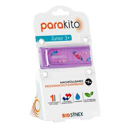 Abbildung: Para Kito Mückenschutz Armband Kids Feathers 1 St PZN 19132224