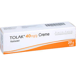 Abbildung: Tolak 40 mg / g Creme 20 g, Creme PZN 19135286