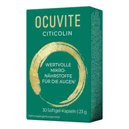 Abbildung: Ocuvite Citicolin Kapseln 30 St, Kapseln PZN 19145132