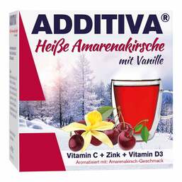 Abbildung: Additiva heiße Amarenakirsche mit Vanille Pulver 100 g, Pulver PZN 19147177