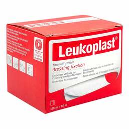 Abbildung: Leukoplast Fixomull stretch 10 cmx10 m 1 St, Verband PZN 19151948