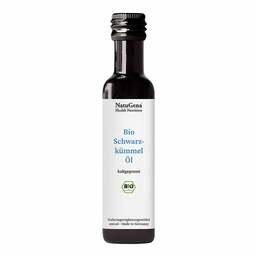 Abbildung: Bio Schwarzkümmelöl kaltgepresst vegan 100 ml, Öl PZN 19152037