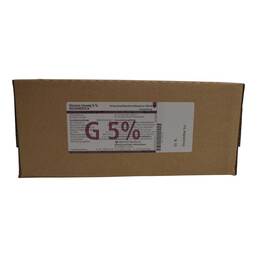 Abbildung: Glucose 5% Deltamedica Infusionslösung Glasflasche 10X100 ml, Infusionslösung PZN 19152244