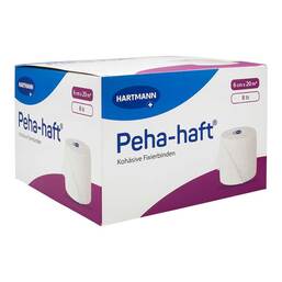 Abbildung: Peha-Haft Fixierbinde latexfrei 6 cmx20 m 8 St, Binden PZN 19156555