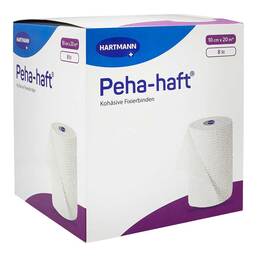 Abbildung: Peha-Haft Fixierbinde latexfrei 10 cmx20 m 8 St, Binden PZN 19156578