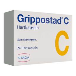 Abbildung: Grippostad C Hartkapseln 24 St, Hartkapseln PZN 19158318