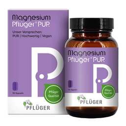 Abbildung: Magnesium Pflüger Pur 125 mg Kapseln 90 St, Kapseln PZN 19160798