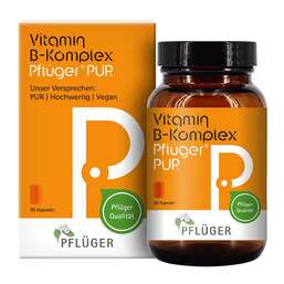 Abbildung: Vitamin B Komplex Pflüger Pur Kapseln 90 St, Kapseln PZN 19160812