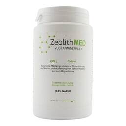 Abbildung: Zeolith Med Pulver Kunststoffdose 200 g, Pulver PZN 19160893