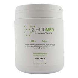 Abbildung: Zeolith Med Pulver Kunststoffdose 400 g, Pulver PZN 19160918