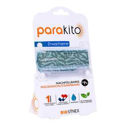 Abbildung: Para Kito Mückenschutz Armband Erwachsene Jungle 1 St PZN 19164460