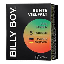 Abbildung: Billy Boy bunte Vielfalt MS 5 St, Kondome PZN 19168038