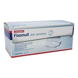 Abbildung: Fixomull Skin Sensitive 15 cmx5 m 1 St, Pflaster PZN 19168771