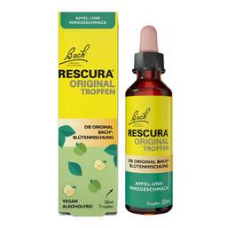 Abbildung: Bachblüten Original Rescura Tropfen alkoholfrei Apfel Minze 20 ml, Tropfen PZN 19169463