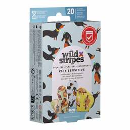 Abbildung: Wild Stripes Classic sensitive Animal Int Pflaster 20 St, Pflaster PZN 19175736