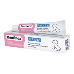 Abbildung: Dentinox Zinksalbe gegen Windeldermatitis 45 g, Salbe PZN 19181033