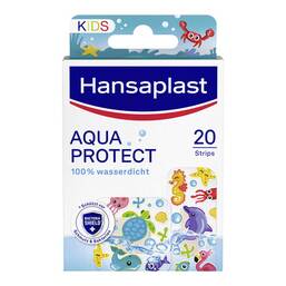 Abbildung: Hansaplast Kinder Pflasterstrips Aqua Protect 20 St, Pflaster PZN 19182067