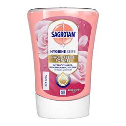 Abbildung: Sagrotan No-Touch Nachfüller Rose & Shea Duft 250 ml, Flüssigseife PZN 19183463