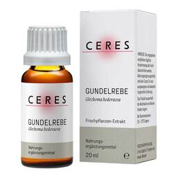 Abbildung: CERES Gundelrebe Glechoma hederacea Extrakt Tropf. 20 ml, Tropfen PZN 19209240