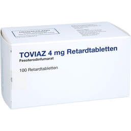 Abbildung: Toviaz 4 mg Retardtabletten 100 St, Retard-Tabletten PZN 19209694